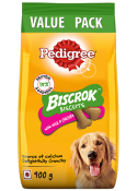 Pedigree Biscrok Biscuit With Milk And Chicken 900g